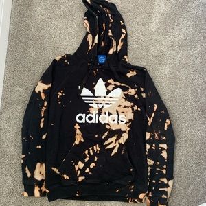 Bleached/Acid wash Adidas Sweatshirt